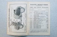 Tarif pièces détachées 125cc S scooter Terrot 1300 Image 1
