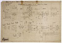 09612-09613 - Support avant de réservoir et de secteur de vi ... Image 1